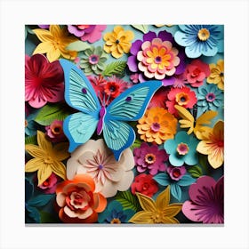 Paper Art 3 Canvas Print