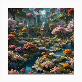 Fairytale Forest 43 Canvas Print