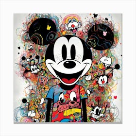 Mickey Reimagined 2 Canvas Print