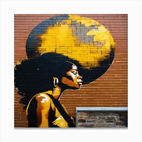 Afro-Futurism Canvas Print