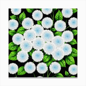 Chrysanthemums 40 Canvas Print