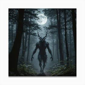 Forest Guardian Canvas Print