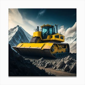 Buldozer Mountain (7) Canvas Print