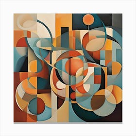 Abstract Harmony Painting 2 Canvas Print