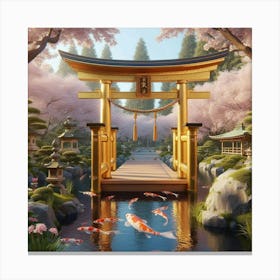 Japanese Garden 6 Canvas Print