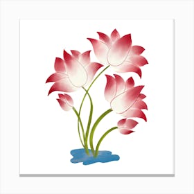 Lotus Flower 56 Canvas Print