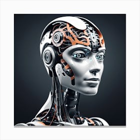 Cyborg 33 Canvas Print