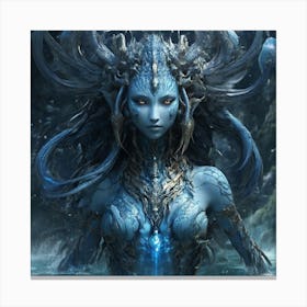 Mermaid 3 Canvas Print