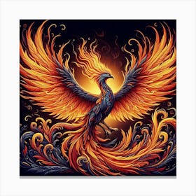 Phoenix 4 Canvas Print