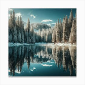 Winter Landscape 1 Canvas Print