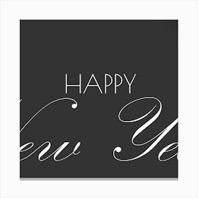 Happy New Year 1 Canvas Print