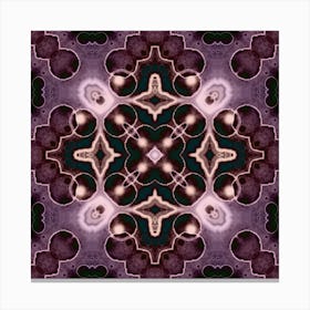 Purple Pattern 1 Canvas Print