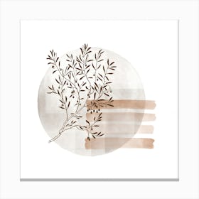 Tree Branch Illustration 1 Canvas Print