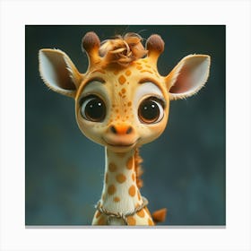 Giraffe 4 Canvas Print