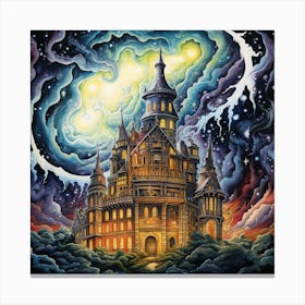 Castle In The Sky 7 Canvas Print