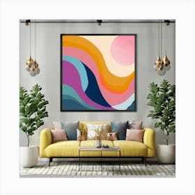 Abstract Abstract Painting 25 Canvas Print