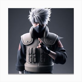 Kakashi Sensei 12 Canvas Print