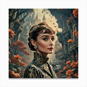 Audrey Canvas Print