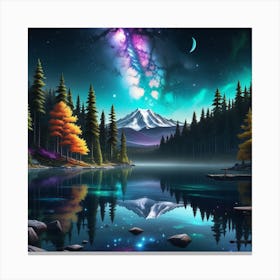 Landscape Painting Canvas Print