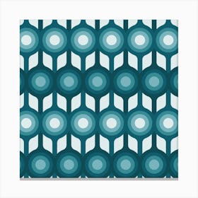 Modern Retro Pattern 31 Canvas Print