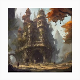 Fantasy Castle 63 Canvas Print