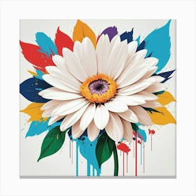 Colorful Flower 1 Canvas Print