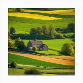 House In The Countryside 16 Canvas Print