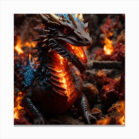 Game Of Thrones Dragon Canvas Print