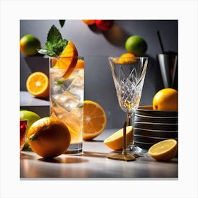 Cocktail 10 Canvas Print