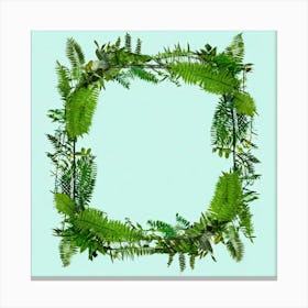 Fern Frame 4 Canvas Print