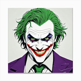 Joker 19 Canvas Print