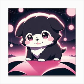 Cute Puppy Canvas Print