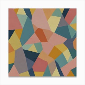 Abstract Geometric Painting 5 Canvas Print