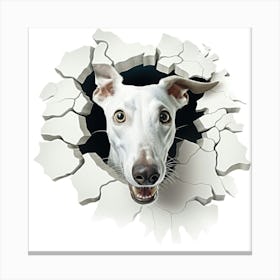 Greyhound Dog 2 Canvas Print