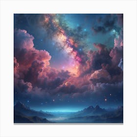 Milky Way Canvas Print