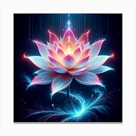 Lotus Flower Canvas Print