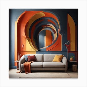 Abstract Painting(wall art) 2 Canvas Print