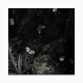 Butterflies In The Forest Canvas Print