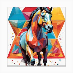 huge horse Canvas Print