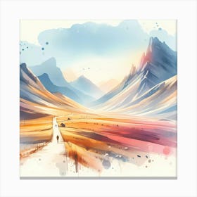 Landscape Painting 71 Canvas Print