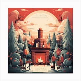 Winter'S Night Canvas Print