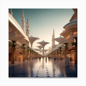 Islamic Architecture Canvas Print