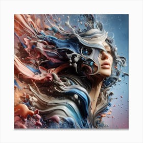 Digital Art 1 Canvas Print