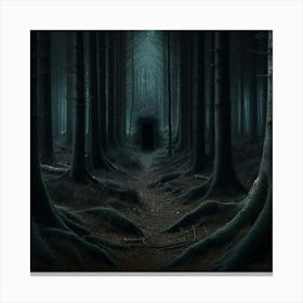 Dark Forest 3 Canvas Print