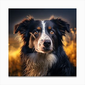 Portrait Of A Dog 4 Canvas Print