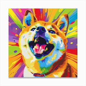 Shiba Inu 4 Canvas Print