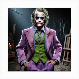 Joker Canvas Print