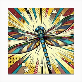 Pop Dragonfly Canvas Print