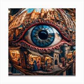 Eye Of The City 1 Canvas Print