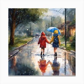 Rainy Day 9 Canvas Print